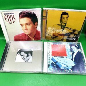 Lot 4 Elvis Presley CD Album Country Christmas Gospel Heart Soul Music Favorites